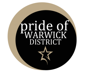 Pride of Warwick District logo
